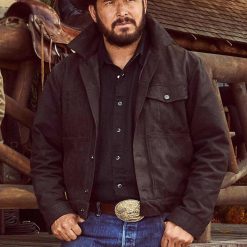 Yellowstone Black Suede Leather Jacket