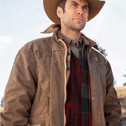 Jamie Dutton Yellowstone Leather Jacket