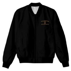 Yellowstone Black Bomber Jacket