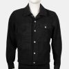 yellowstone black suede leather jacket 01 min