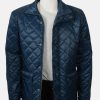 yellowstone blue parachute quilted jacket 04