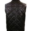 yellowstone brown leather vest 02