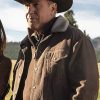 yellowstone fur collar brown corduroy jacket 01