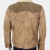 yellowstone shearling collar buff suede leather jacket 04