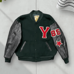 80s Back Drop Champion Wool Varsity Jacket