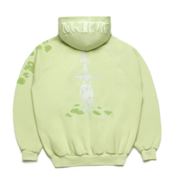 Alchemai Lily Pad Lotus Zip-Up Hoodie