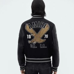 Amiri Oversized Eagle Varsity Jacket