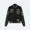 Amiri Oversized Eagle Varsity Jacket