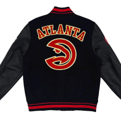 Atlanta Hawks Lady Retro Varsity Jacket