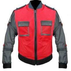 Back To The Future Leather Jacket front image