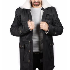Bane Coat Black Trench Coat