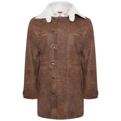 Bane Coat Original Distressed Brown Coat