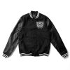 Black Panther Varsity Wool Jacket