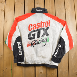 Castrol 1990s Vintage GTX Racing Windbreaker Jacket