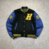 Charlotte Hornets Vintage Varsity Bomber Jacket