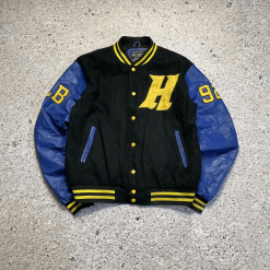 Charlotte Hornets Vintage Varsity Bomber Jacket