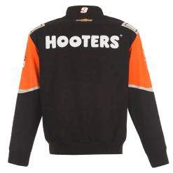 Chase Elliott JH Design Black Hooters Uniform Jacket
