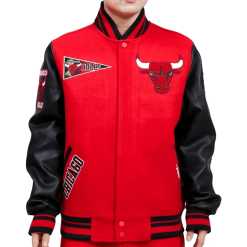 Chicago Bulls Pro Standard Retro Wool Varsity Jacket