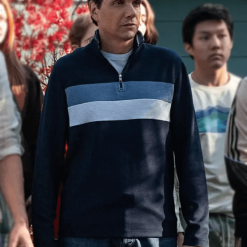 Cobra Kai S06 Daniel Larusso Half Zip Jumper