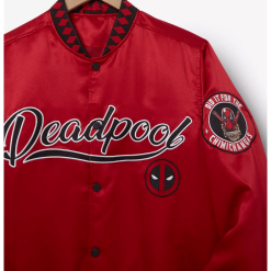 Deadpool Red Bomber Jacket