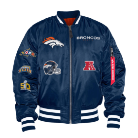 Denver Broncos X Alpha X New Era MA-1 Bomber Jacket