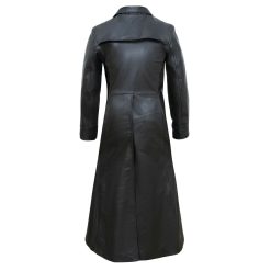Detective Neo Matrix Long Trench Coat back