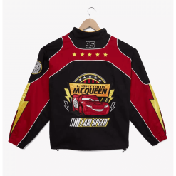 Cars Lightning McQueen Moto Racing Jacket