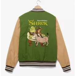 DreamWorks Shrek Logo Varsity Jacket