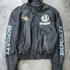 Ducati Italy Genuine Leather Racing Jacket
