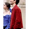 Emily in Paris S04 Marcello Suede Jacket