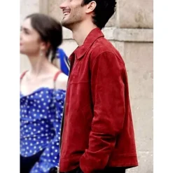 Emily in Paris S04 Marcello Suede Jacket