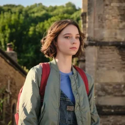 Emma Myers A Good Girls Guide To Murder Bomber Jacket