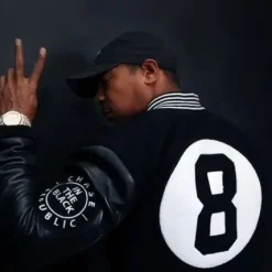 Essential Hustler’s 8 Ball Varsity Jacket
