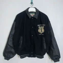Fancy Ball Independent Vintage Leather Jacket