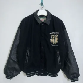 Fancy Ball Independent Vintage Leather Jacket