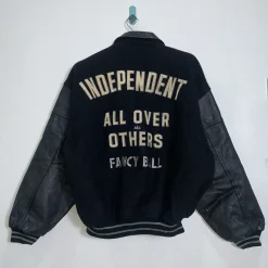 Fancy Ball Independent Vintage Leather Jacket