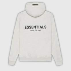 Fear of God Essentials Relaxed Hoodie (SS22) Light Oatmeal