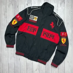 Ferrari F1 Racing Vintage Bomber Jacket