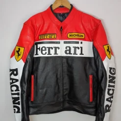 Ferrari Racing Leather Rare Jacket
