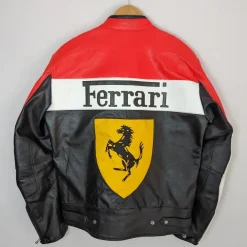 Ferrari Racing Leather Rare Jacket
