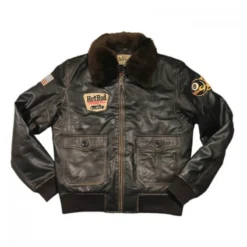 G1 Hot Rod Black Leather Jacket