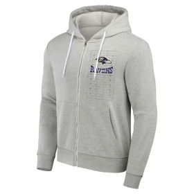 Darius Rucker Heather Gray Baltimore Ravens Hoodie