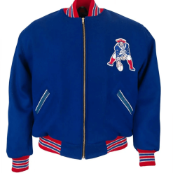 Boston Patriots 1965 Royal Blue Wool Jacket