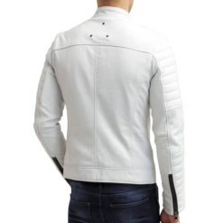 Biker Style Motorbike Leather Jacket