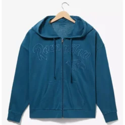 Harry Potter Ravenclaw Logo Zippered Hoodie