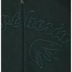 Harry Potter Slytherin Logo Zippered Hoodie
