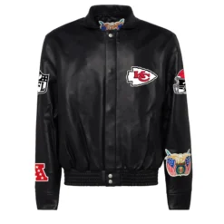 Jeff Hamilton Kansas City Chiefs Full Leather Jacket