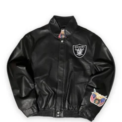 Jeff Hamilton Las Vegas Raiders Full Leather Jacket