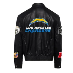 Jeff Hamilton Los Angeles Chargers Full Leather Jacket