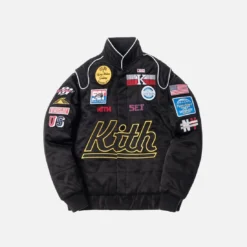 KITH Racing Black Jacket
